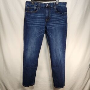 Lucky Brand 412 Athletic Slim Jeans Men 33x30 (38x32 Tag) Blue Denim